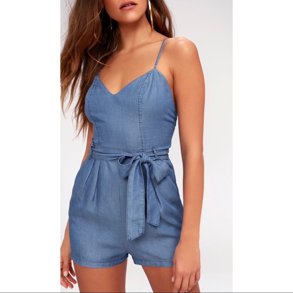 NWT - Small Blue Romper - Picture 4 of 4